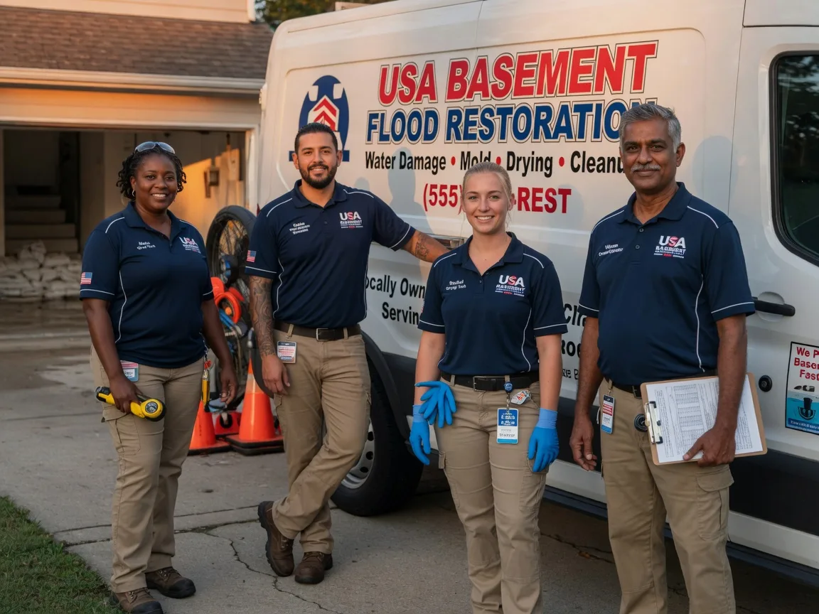 Basement Flood Cleanup company in Peggs, OK